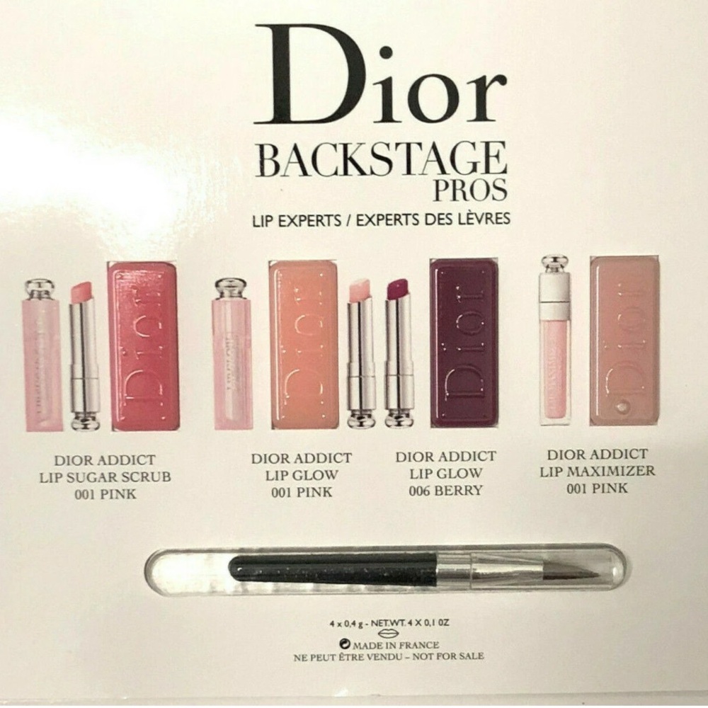 Dior Gua Sha Face Stone Massage Tool + Lip Addict Sample Card - Picture 5 of 5